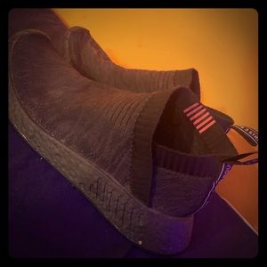 Rare one of a kind Black NMD’s